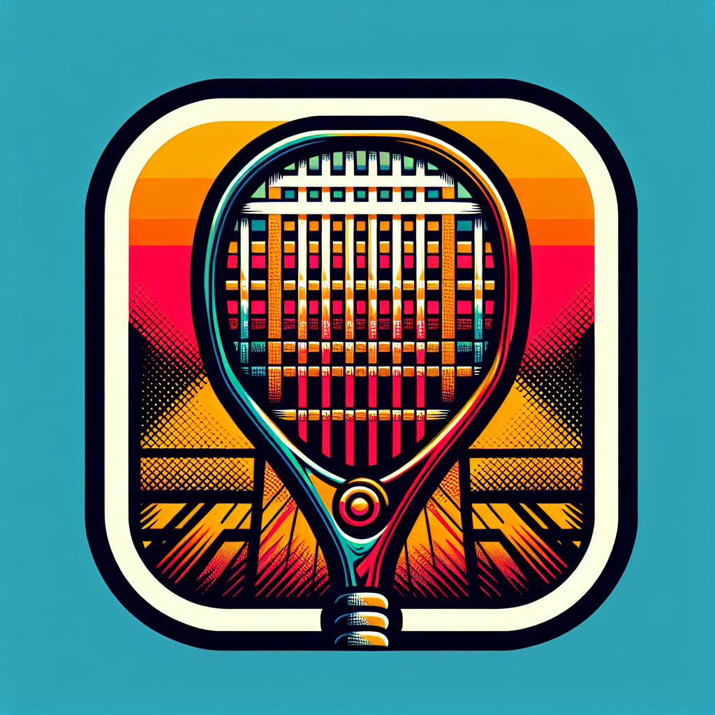 free ai generated squash game racket icon 