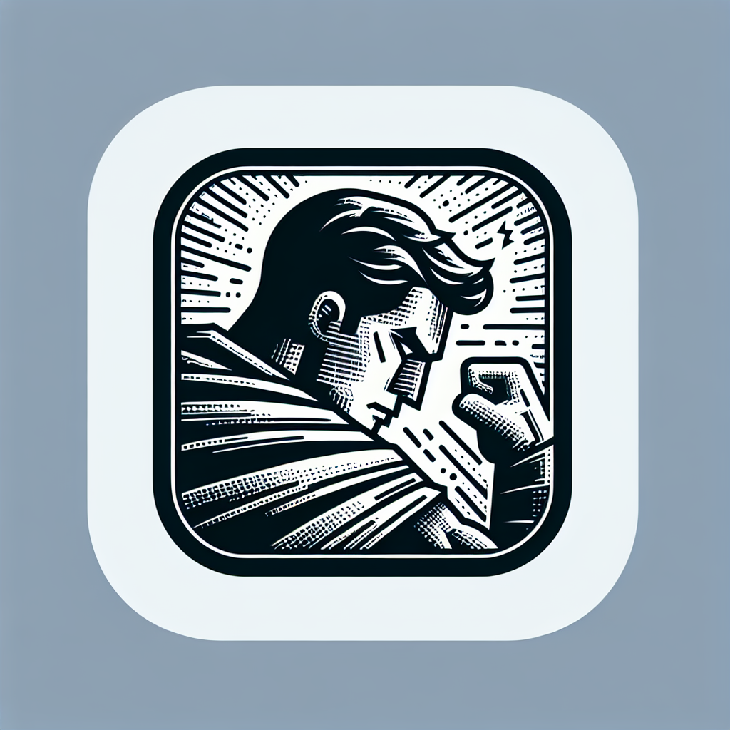 free ai generated news app icon 