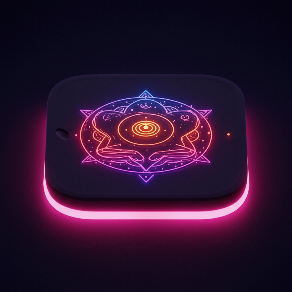 free ai generated meditation app icon 