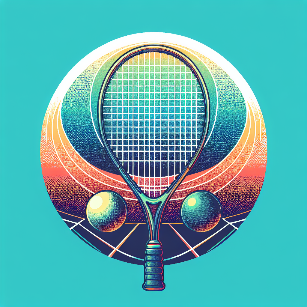 free ai generated squash game racket icon 