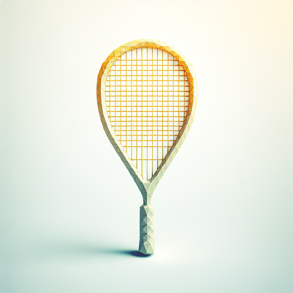 free ai generated squash game racket icon 