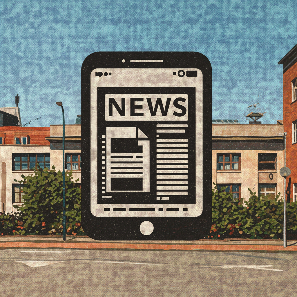 free ai generated news app icon 