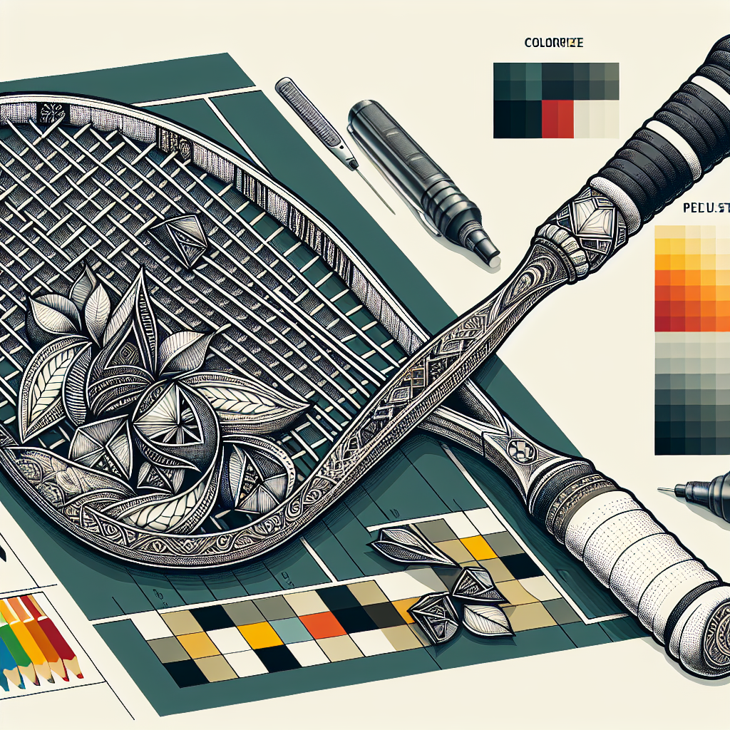 free ai generated squash game racket icon 