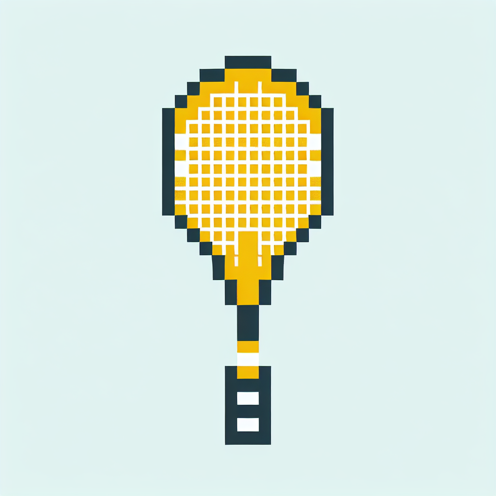 free ai generated squash game racket icon 