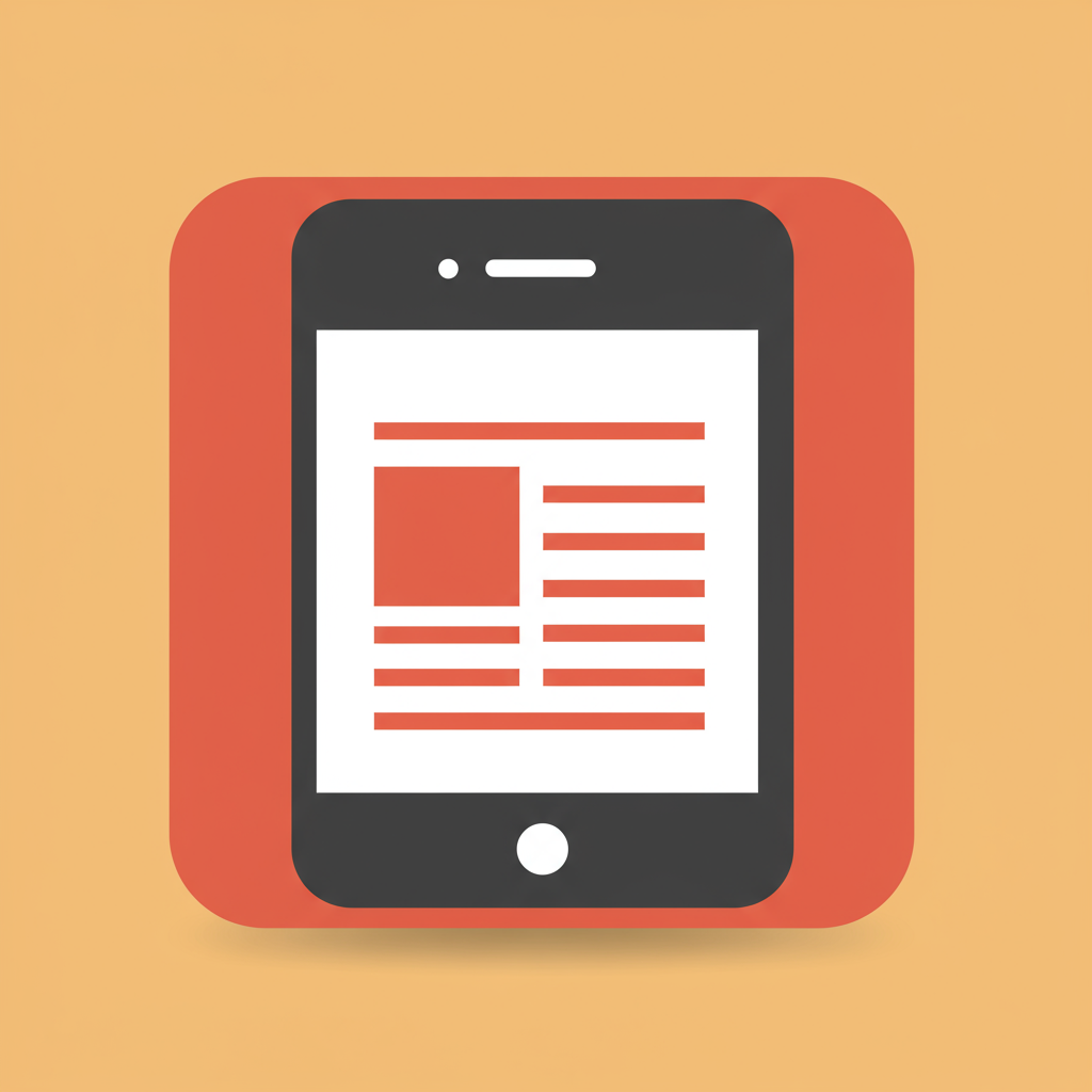 free ai generated news app icon 